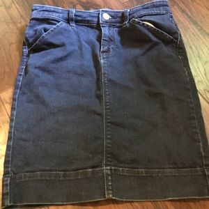 A new day blue jean skirt